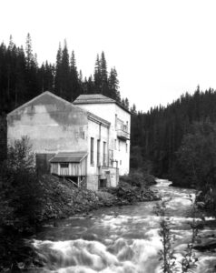 Slindelva kraftstasjon 1930-årene